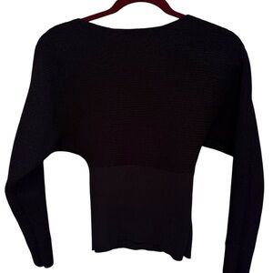 Club Monaco Black Crew Neck Sweater
